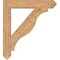 Ekena Millwork Funston Arts & Crafts Smooth Bracket, Western Red Cedar, 5 1/2"W x 38"D x 42"H BKT06X38X42FST03SWR - alternate 2